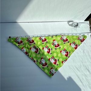 Reversible Christmas Snap On Dog Bandana